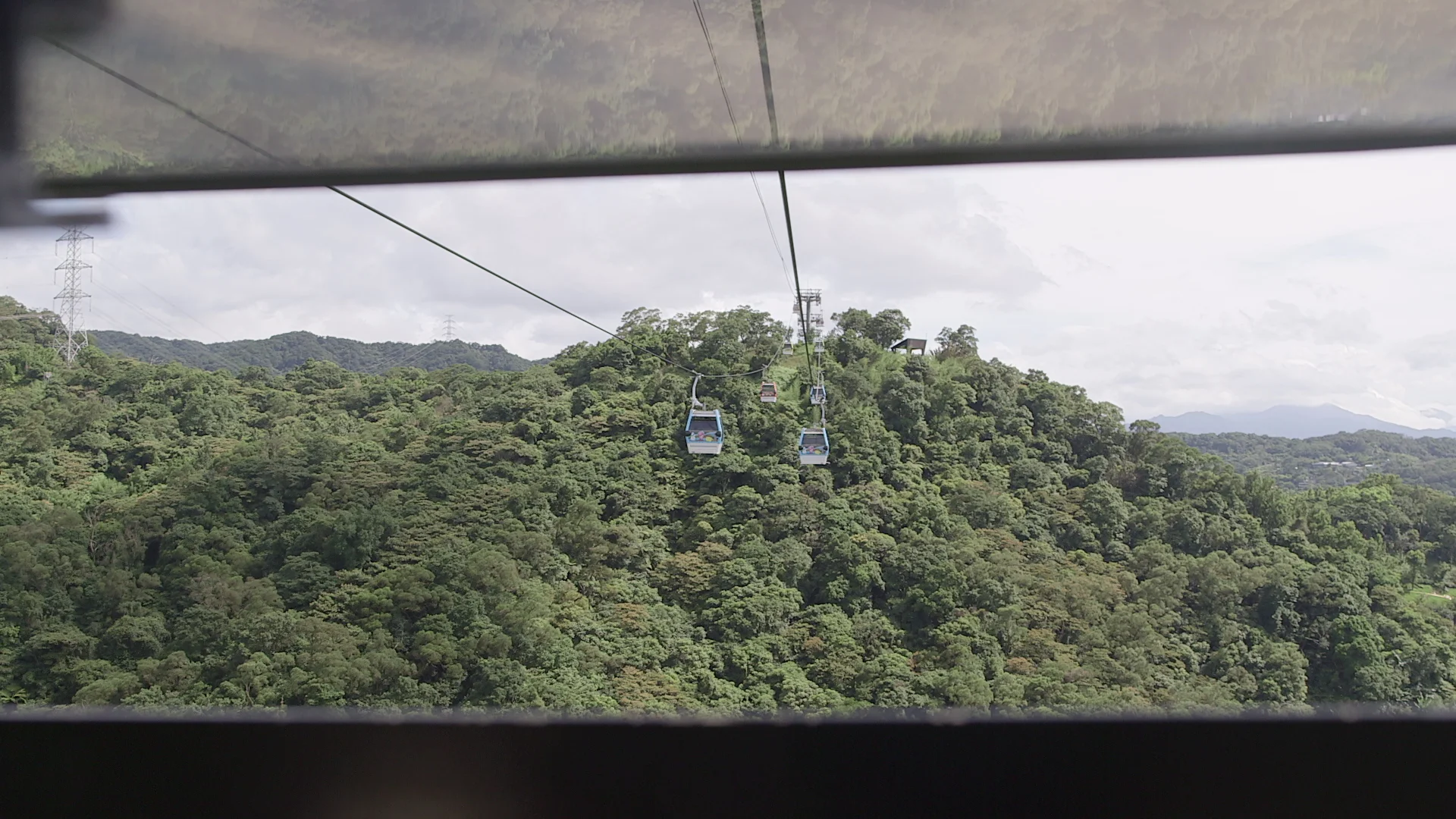 Here is the view from our Gondola. This ride was about 15 minutes long and went up the MaoKong Mountains. 