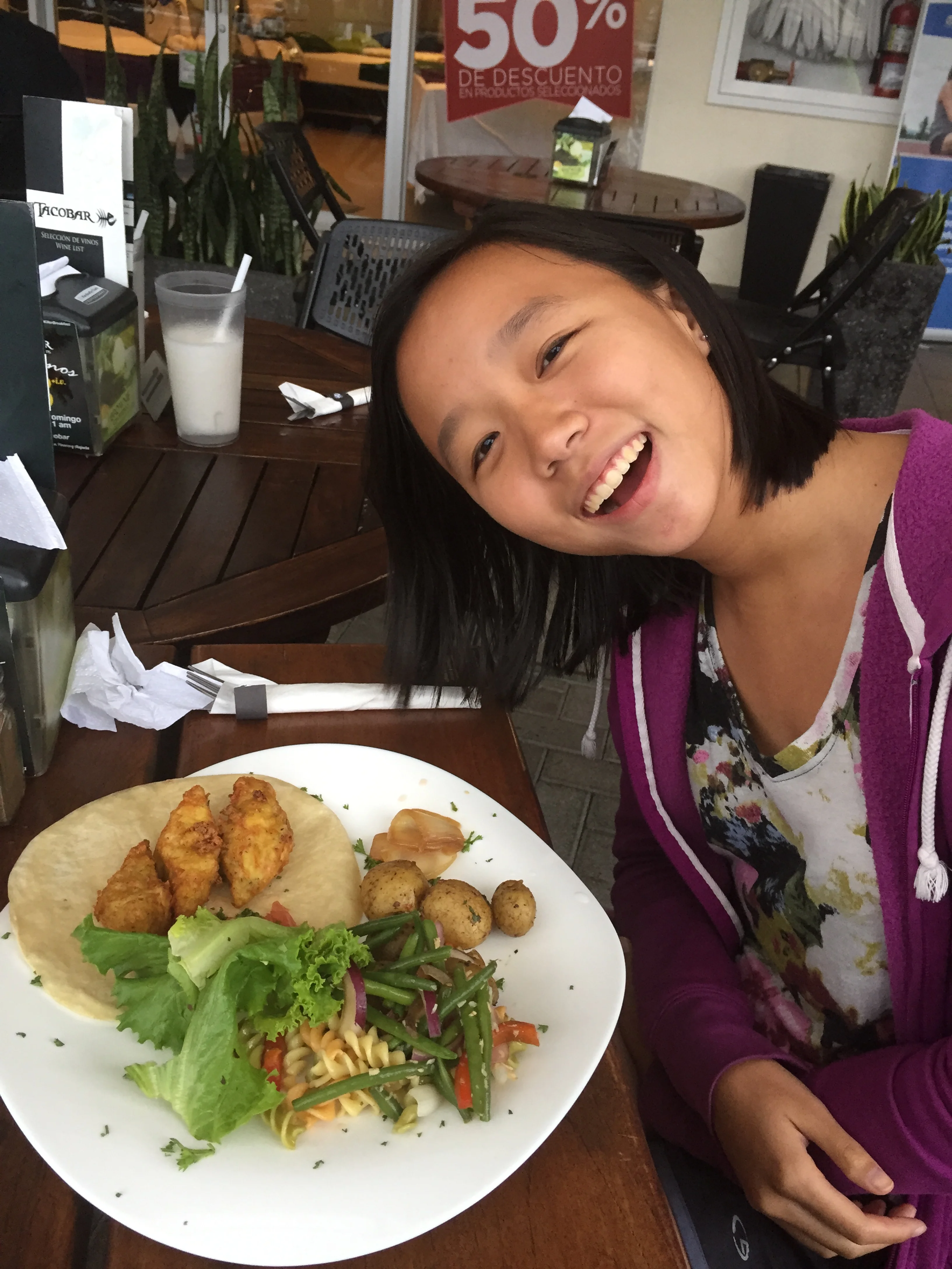 "Forget sterotypes on fried food, if it taste good, then I am going to get it" - Karina