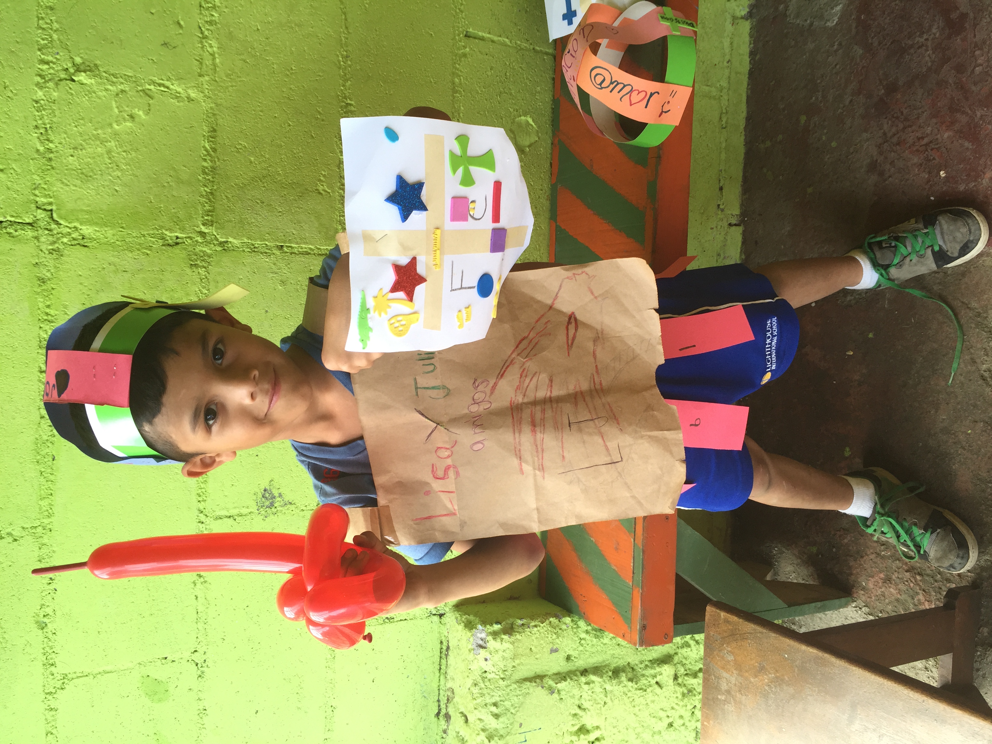 Julio in the full armor of God