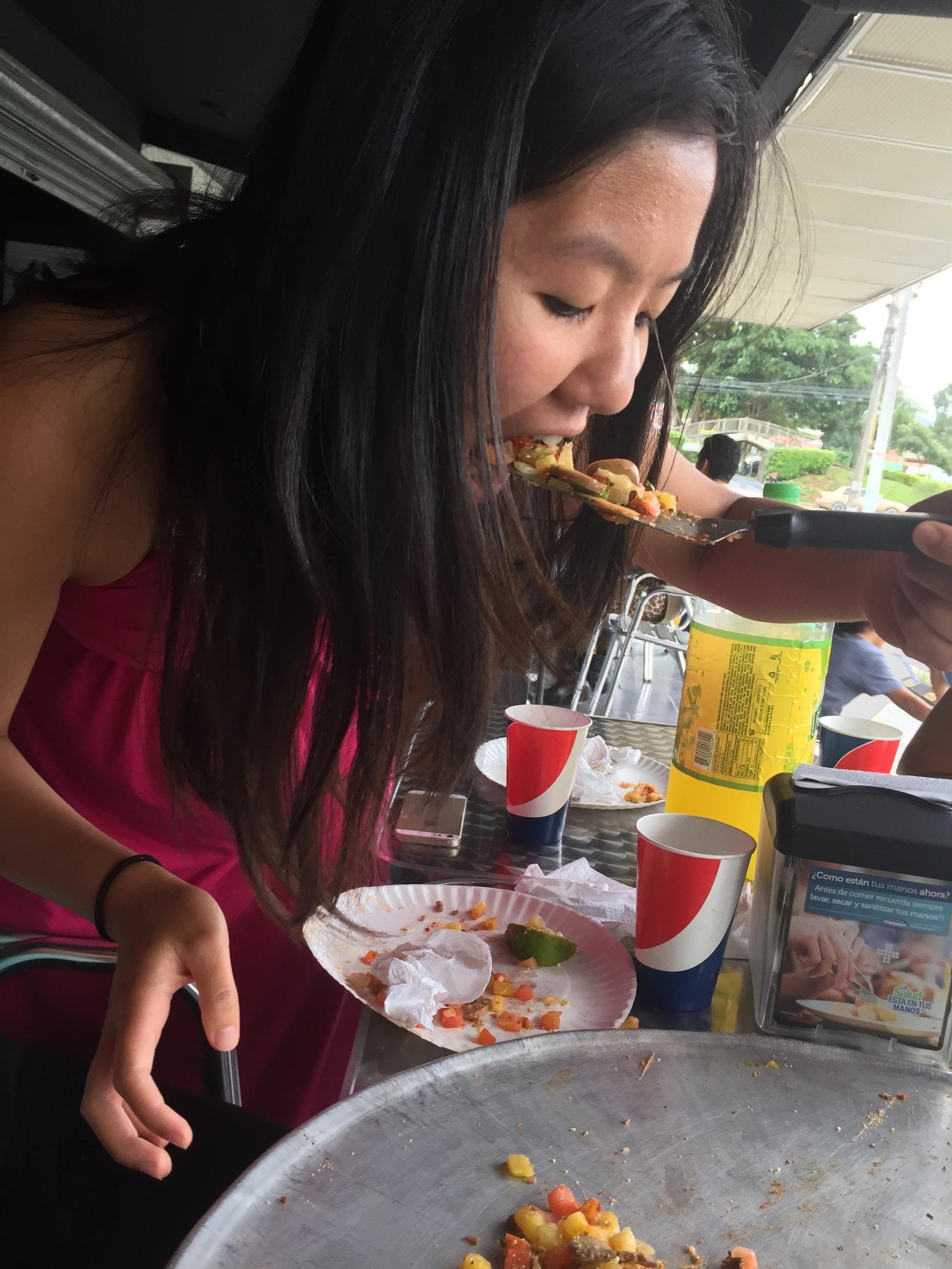 I had no fork... so this was last resort