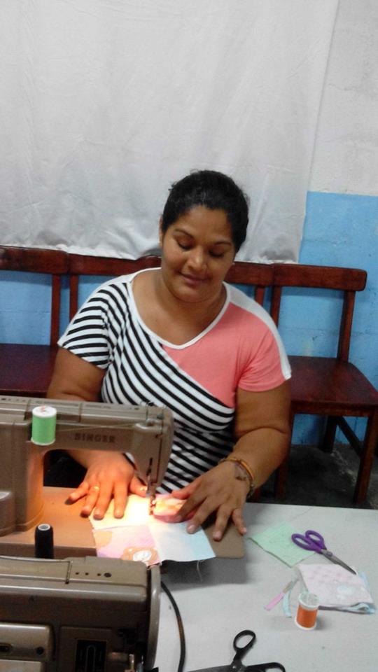 Sara at the sowing ministry