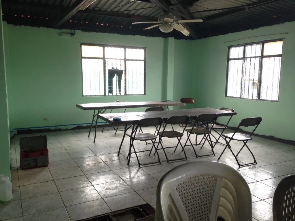 Freshly painted walls!