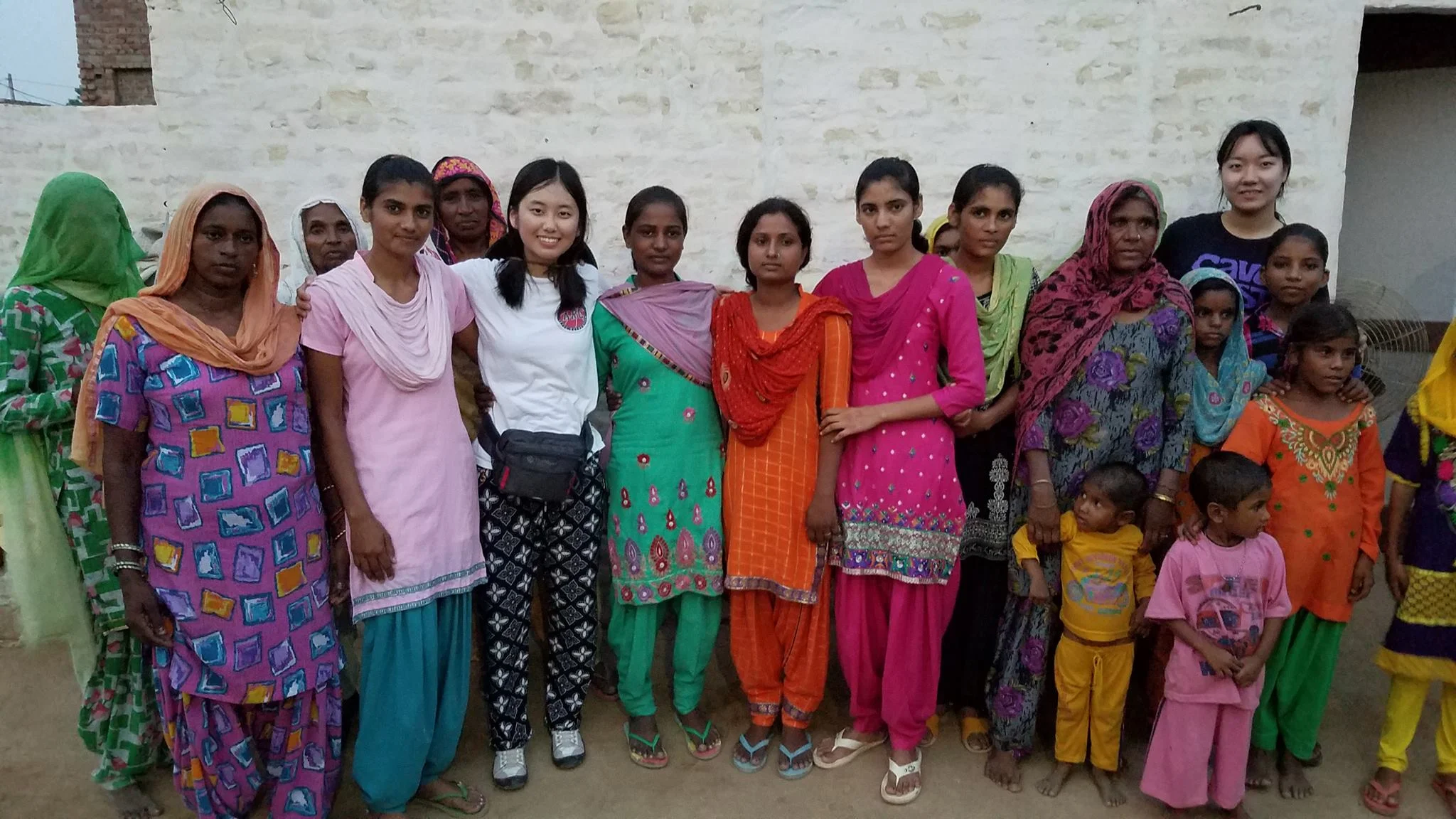 Above: Encouraging faithful sisters who have accepted Christ within the past year