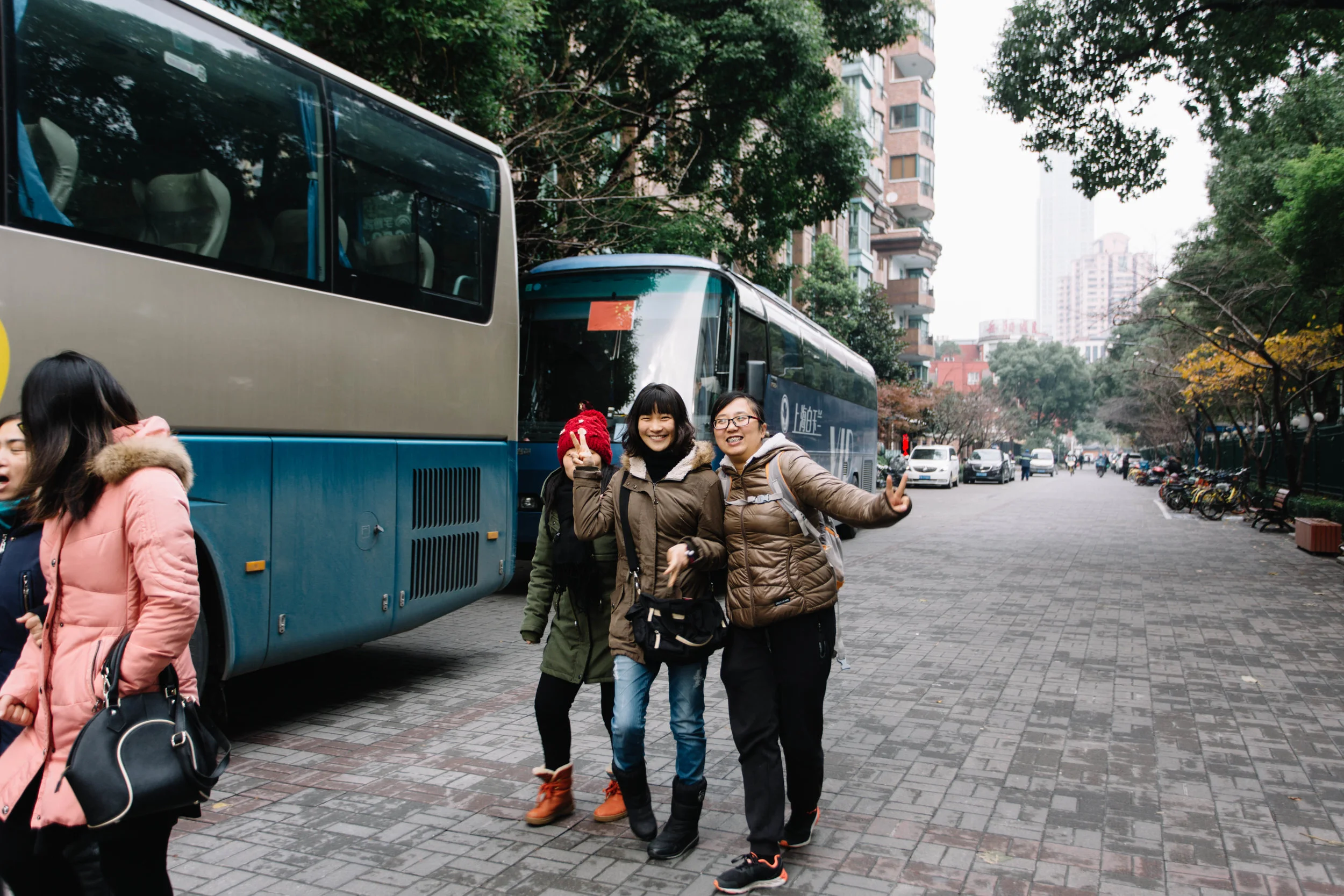 From left to right: Manna, Jane, and Mary
