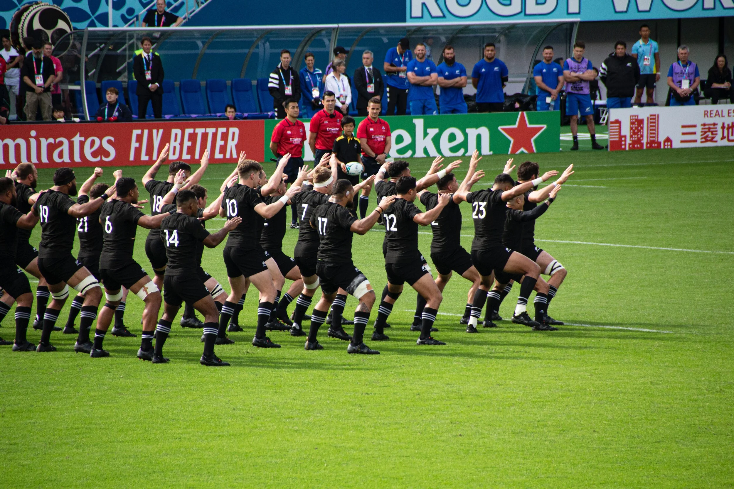 All Blacks vs Fiji at The Hub