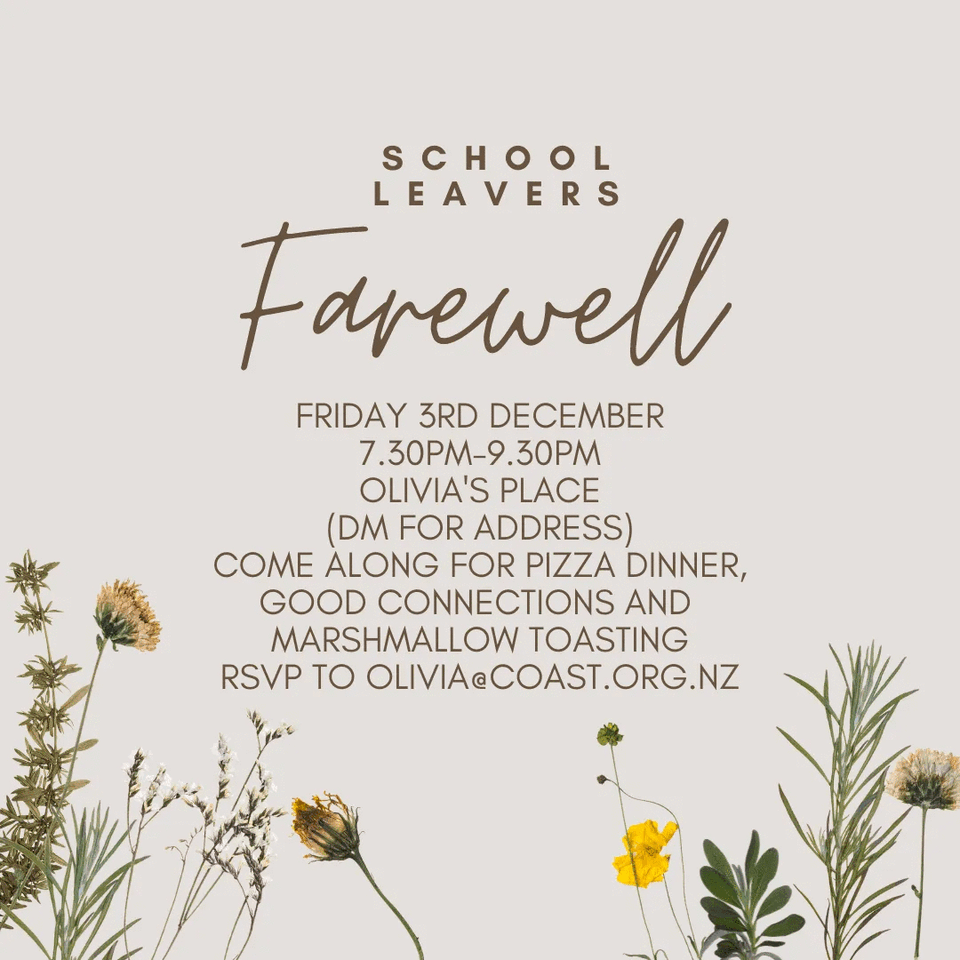 School Leavers Farewell