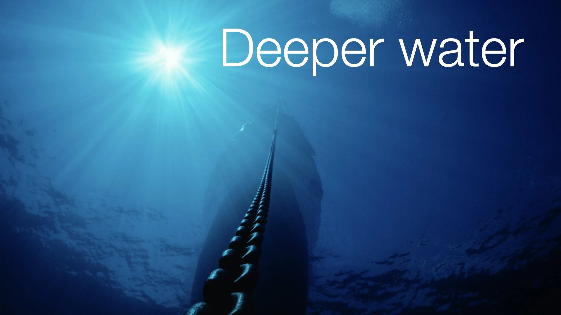 deeper water - Vic Francis