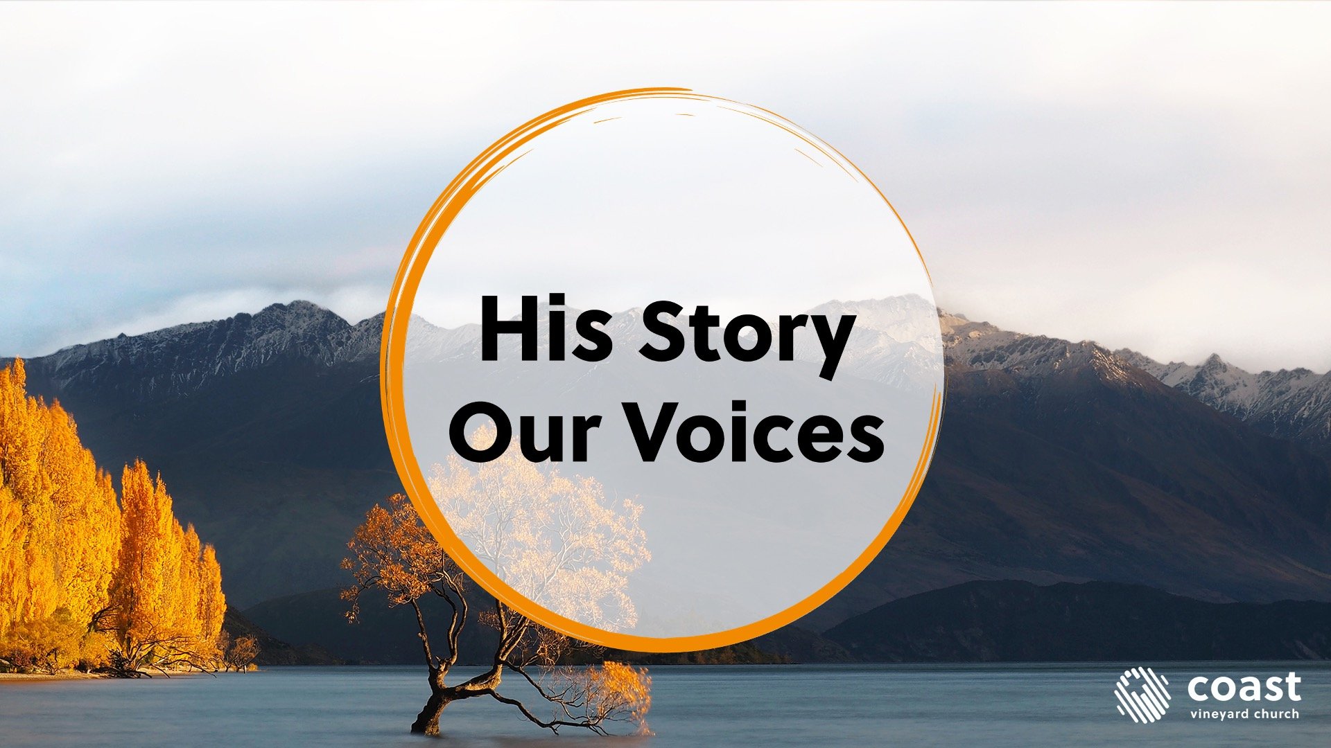 his story, our voices - the sacred and the secular - Calvin Culverwell