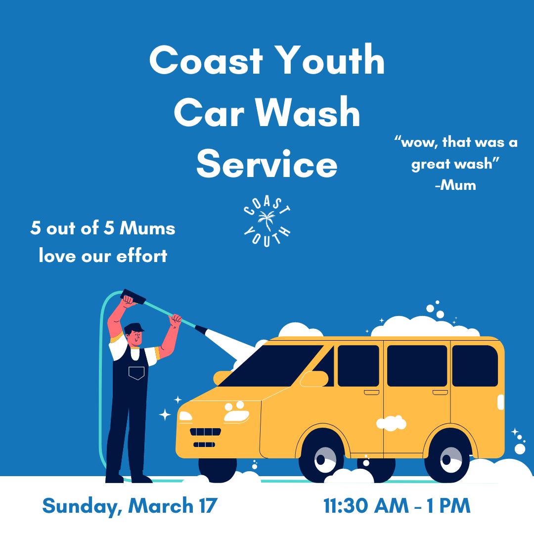 Coast Youth Student Car Wash 