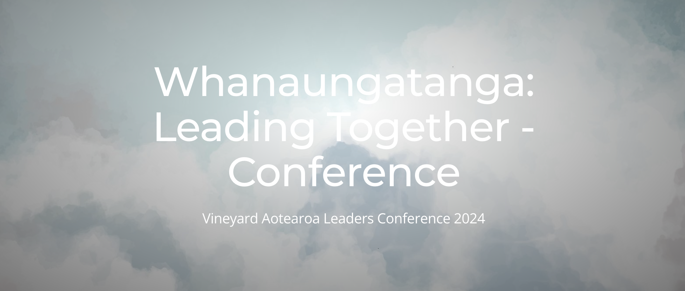Vineyard Leaders Conference 