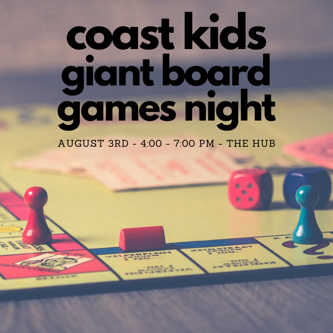 Coast Kids Giant Board Games Night