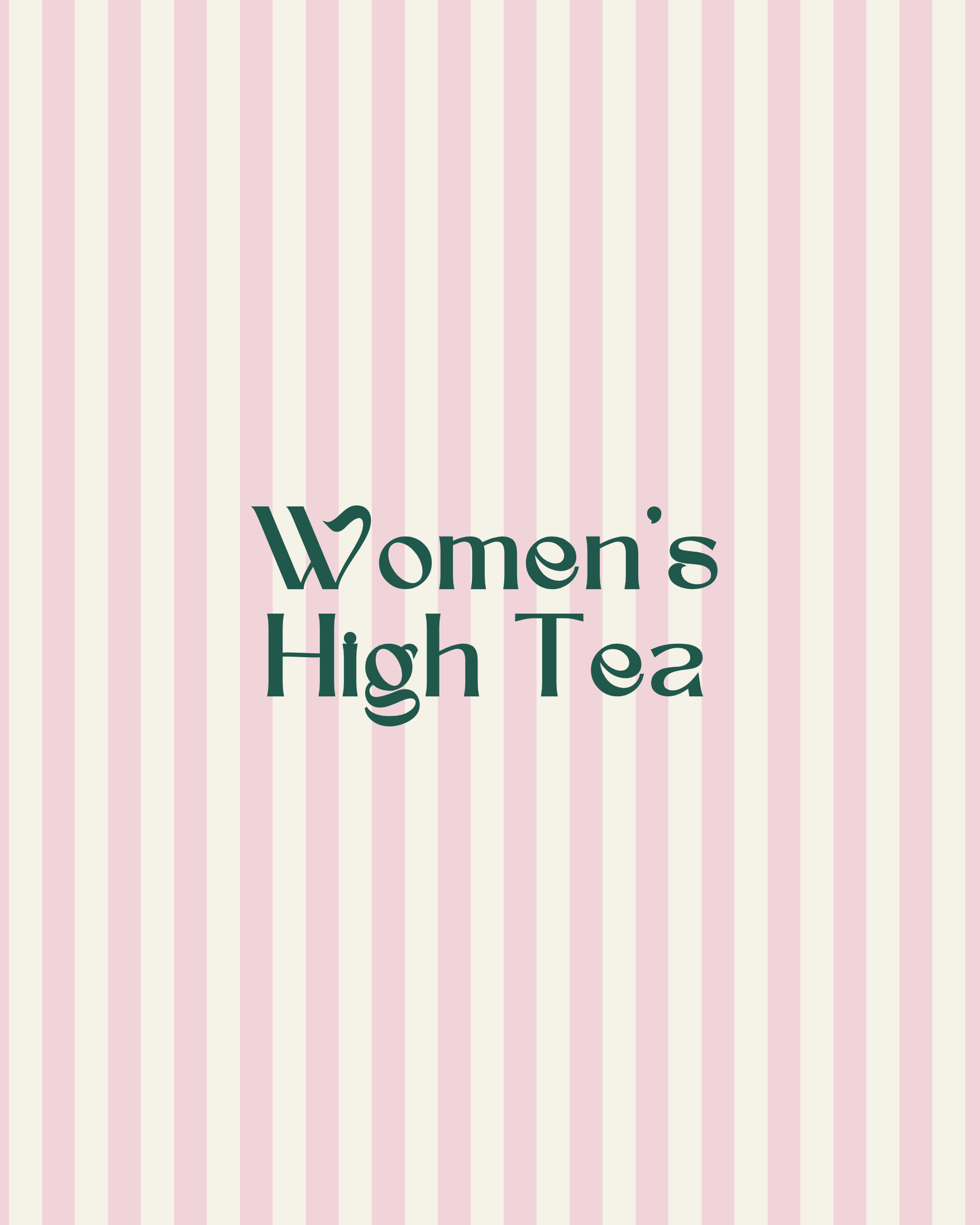 Coast Women's High Tea