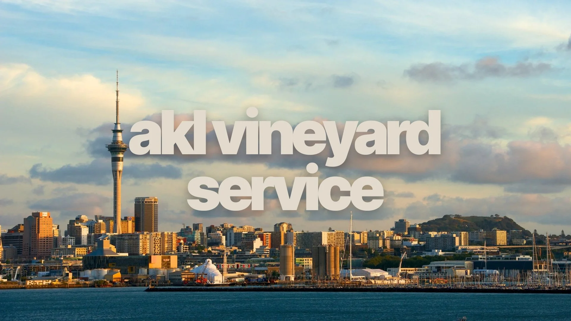 Combined Vineyard Morning Service