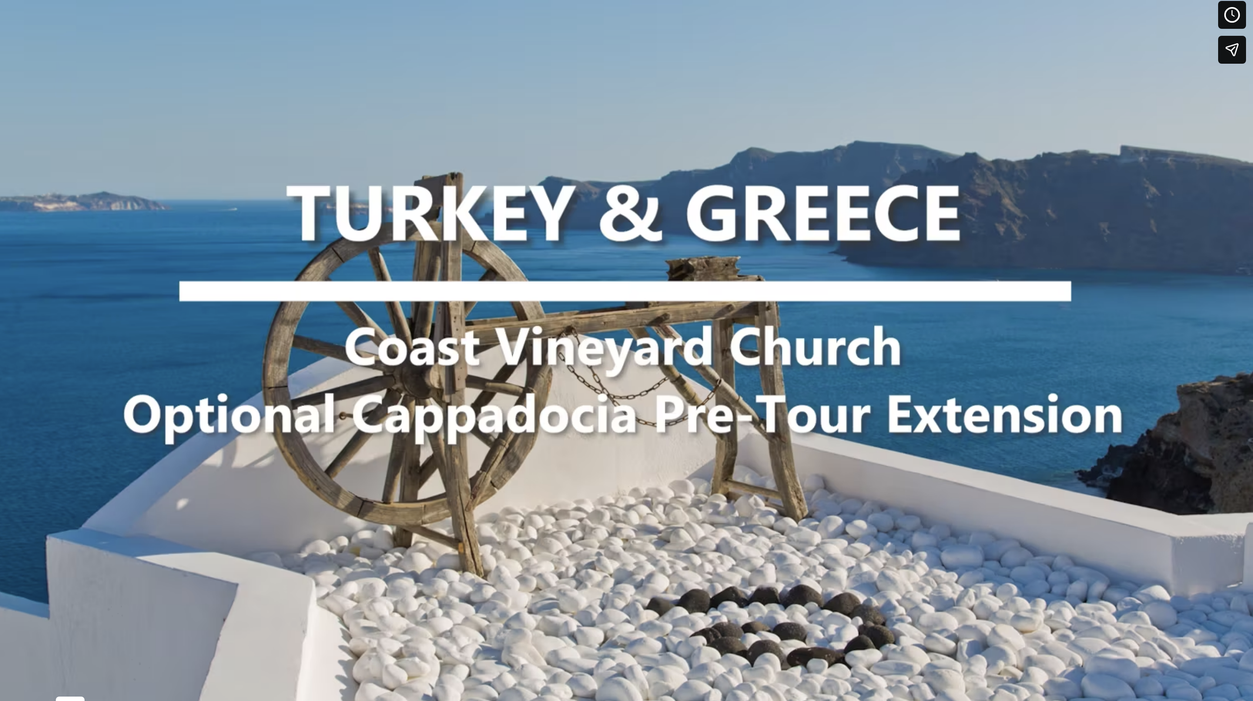 Greece Turkey Pilgrimage April 29-May 16 2026