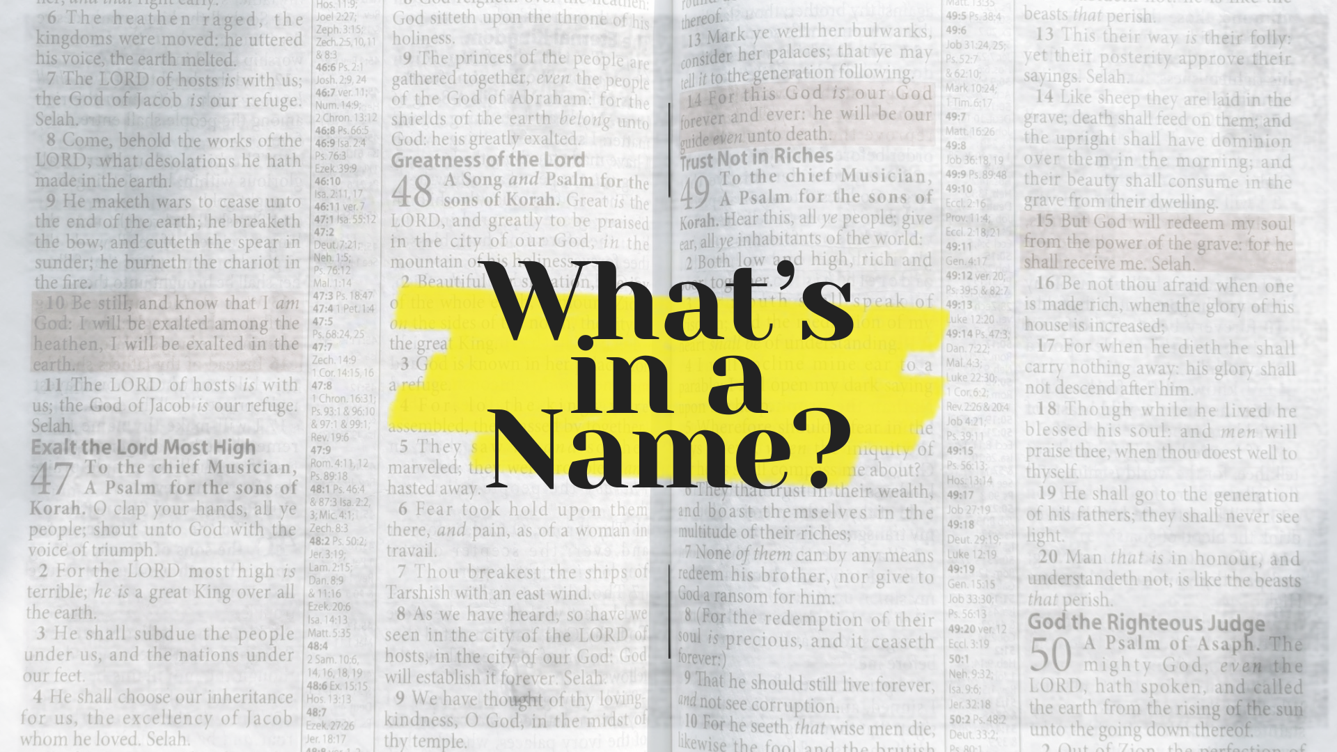 Jehovah Jireh | Stanley Ross