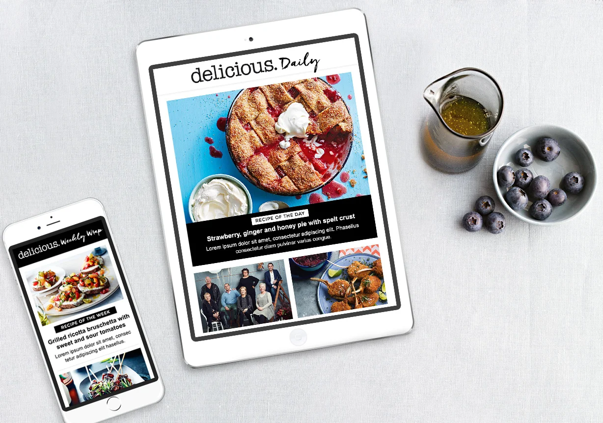 Newsletters for delicious.com.au