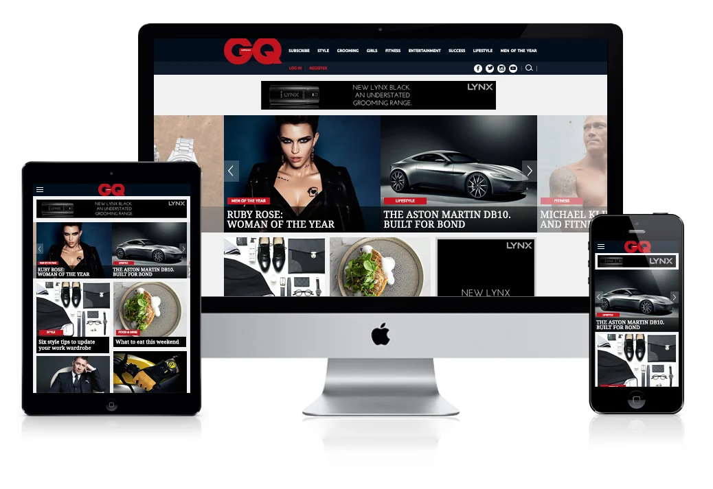 GQ Australia redesign concept