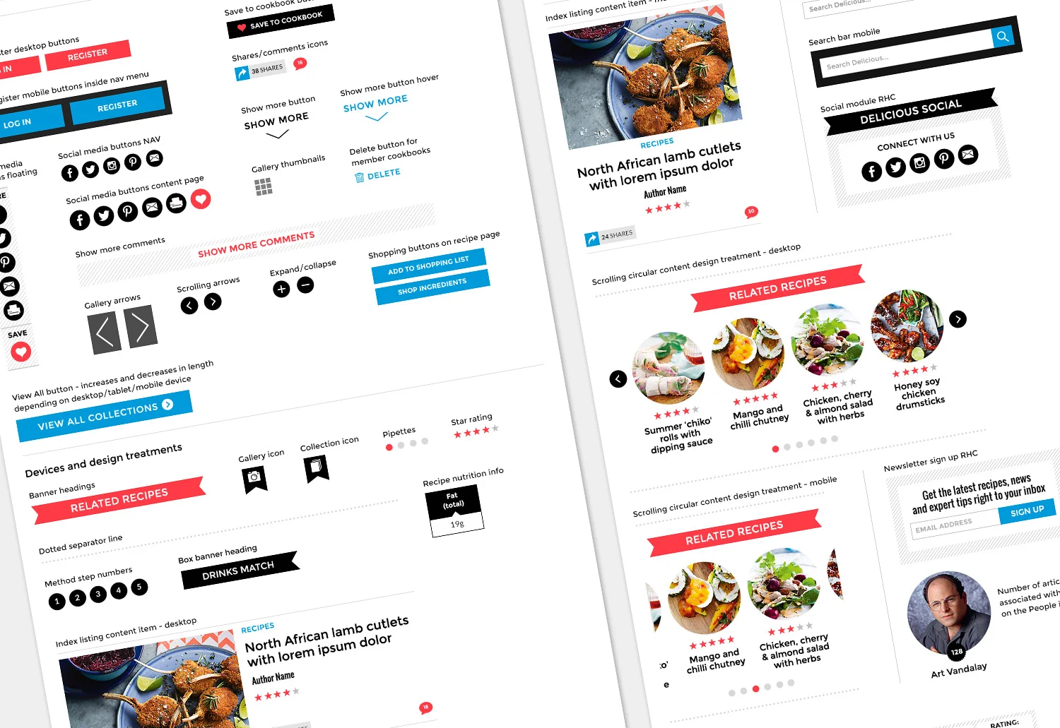 Delicious.com.au UI kit