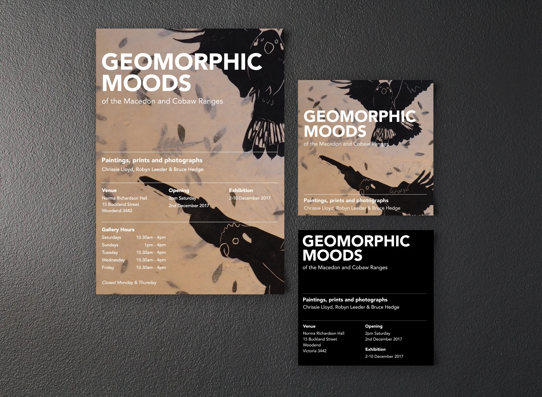 Art exhibition poster