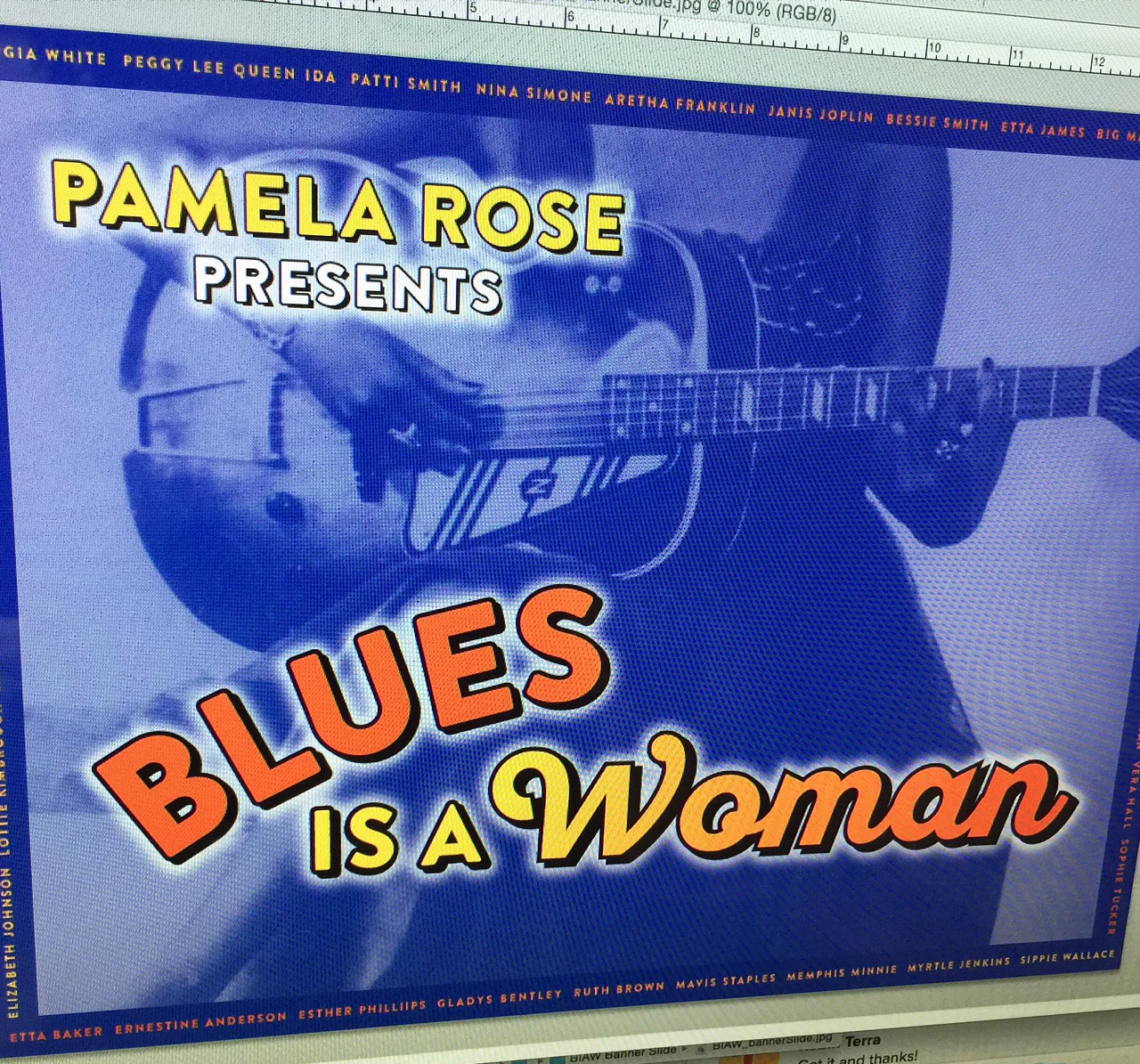 Logo, branding and multimedia graphic