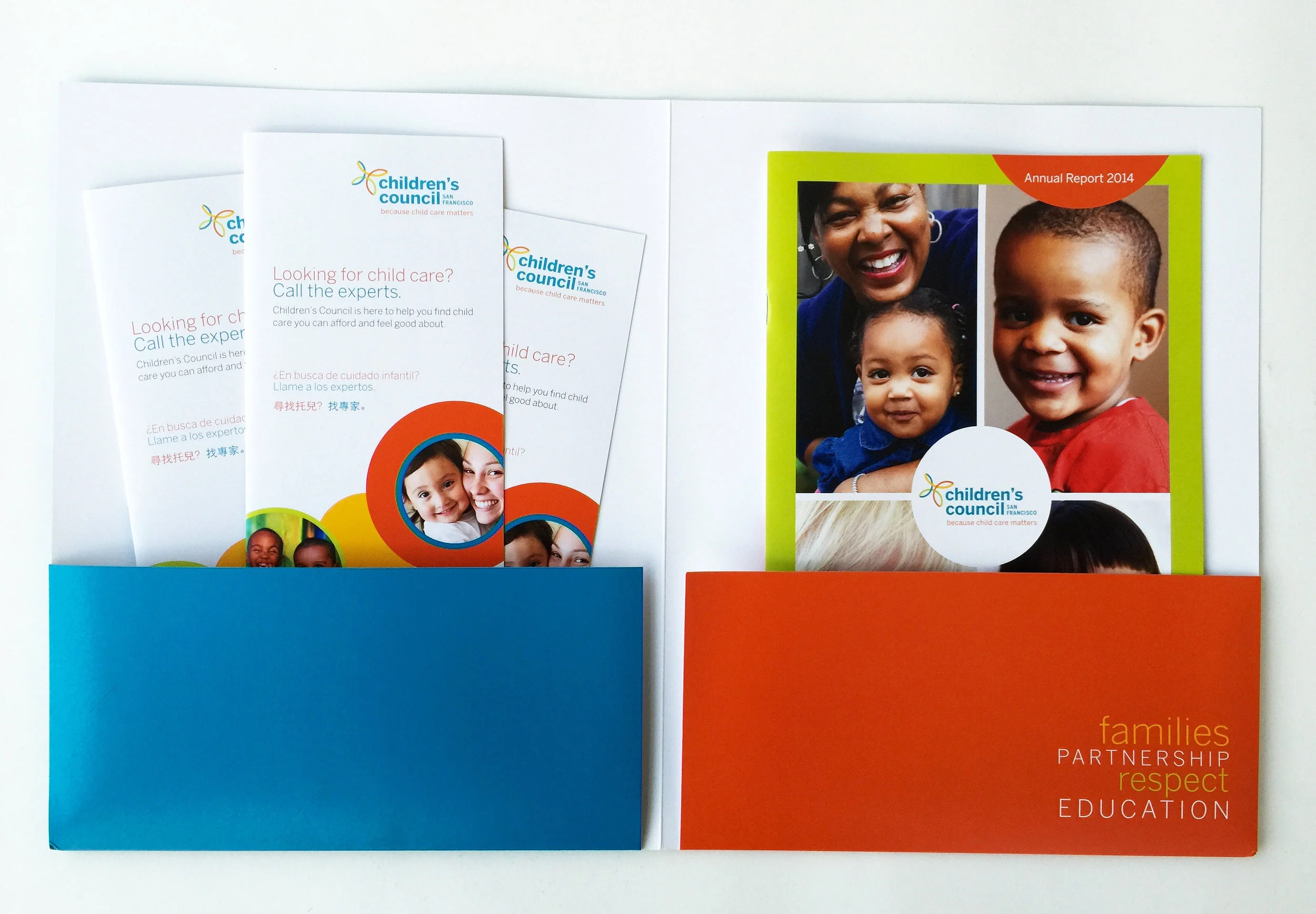 Folder, Brochure and Annual Report