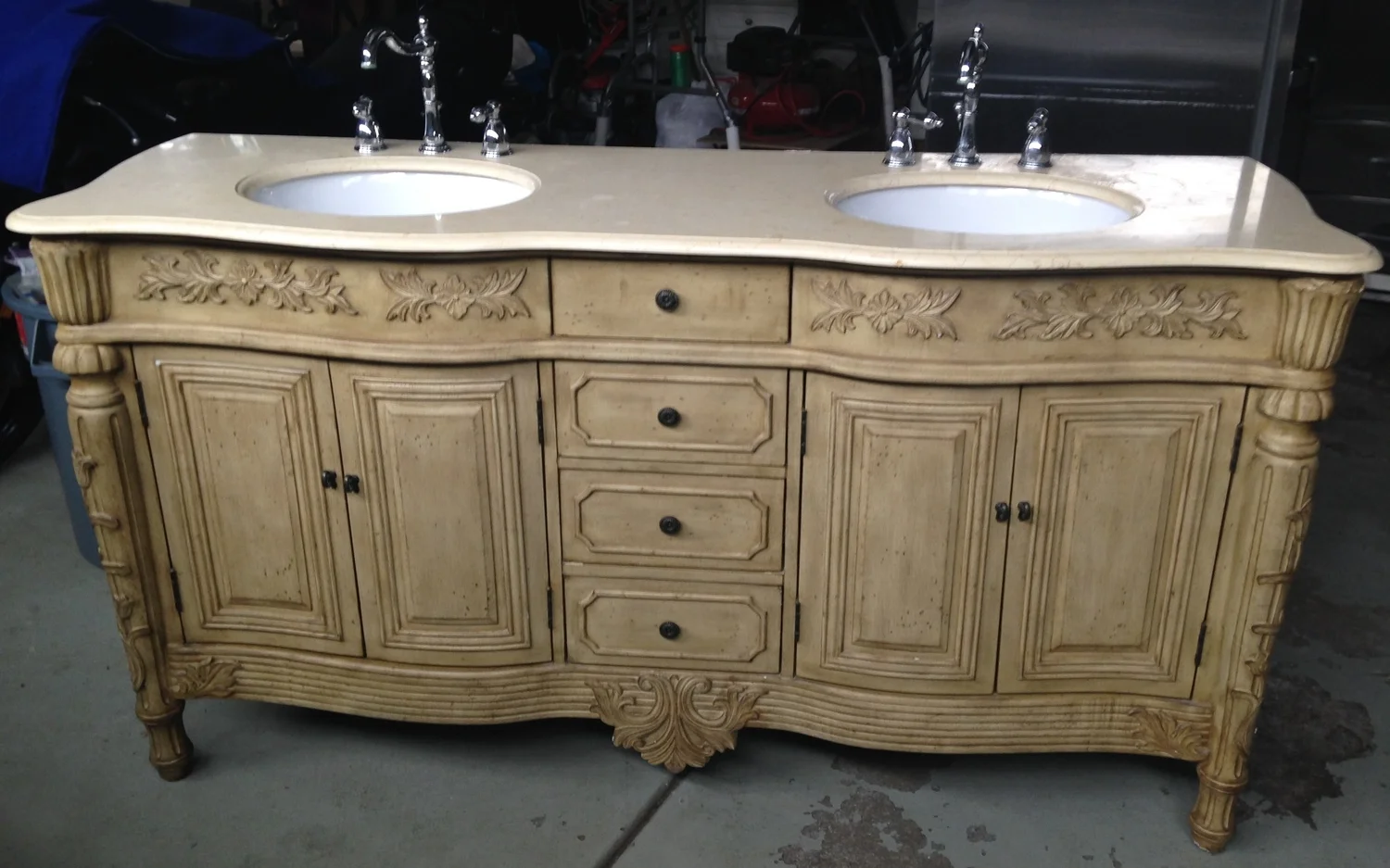 67" SilkRoad Bathroom Vanity  