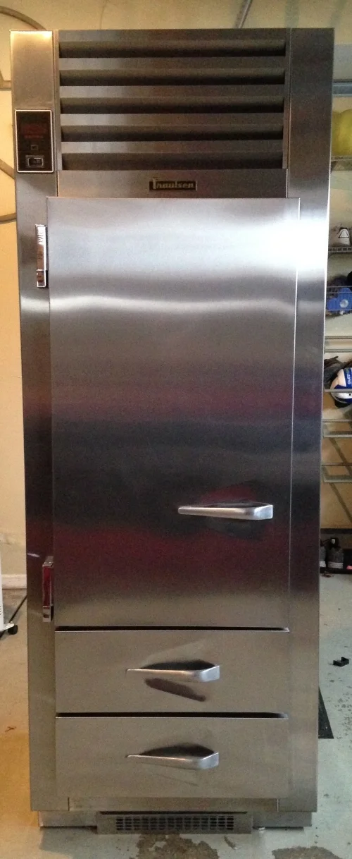 Traulsen Space Saver Stainless Steel Refrigerator  
