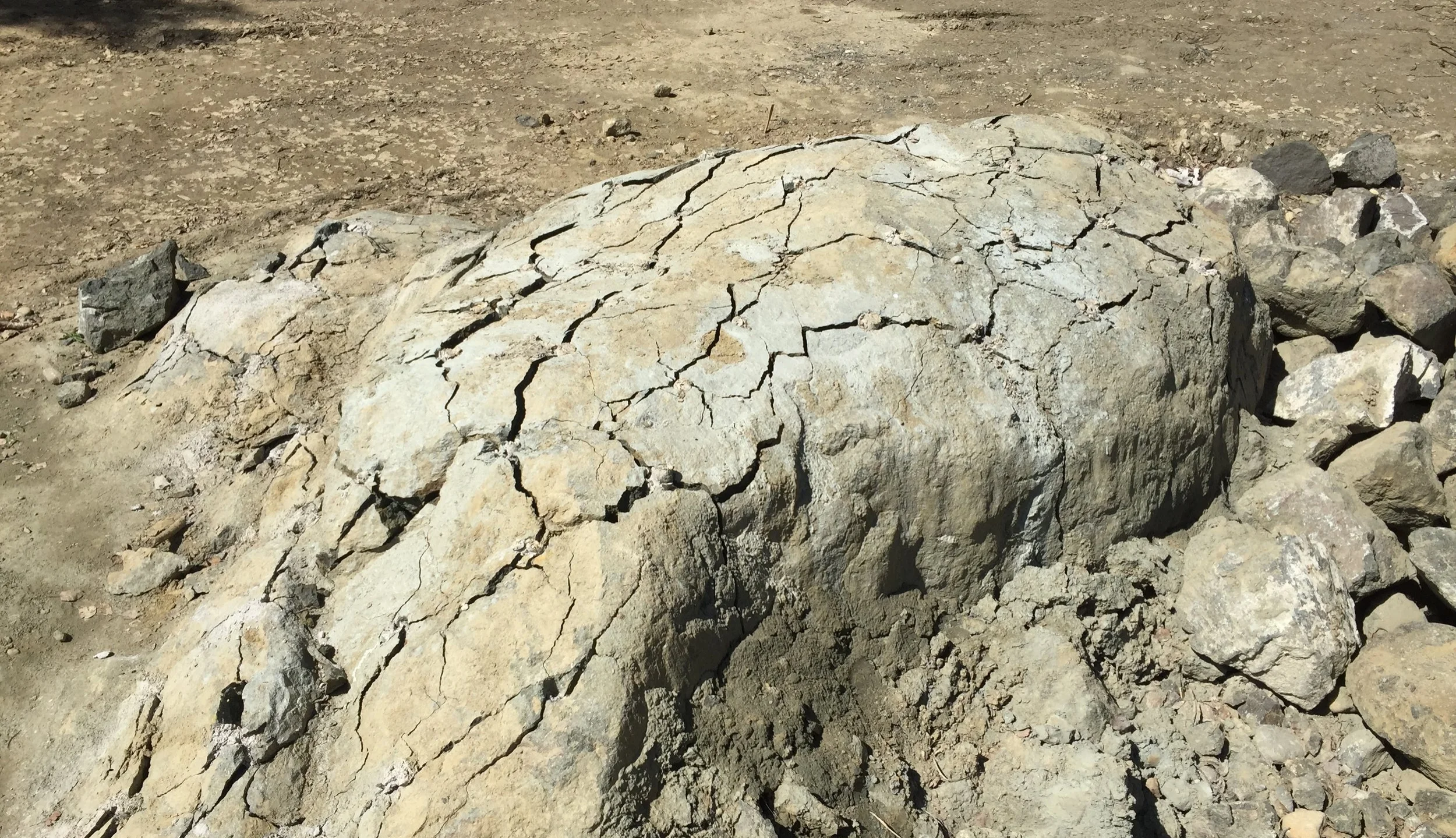 Using Dexpan to Clear Rock on Property