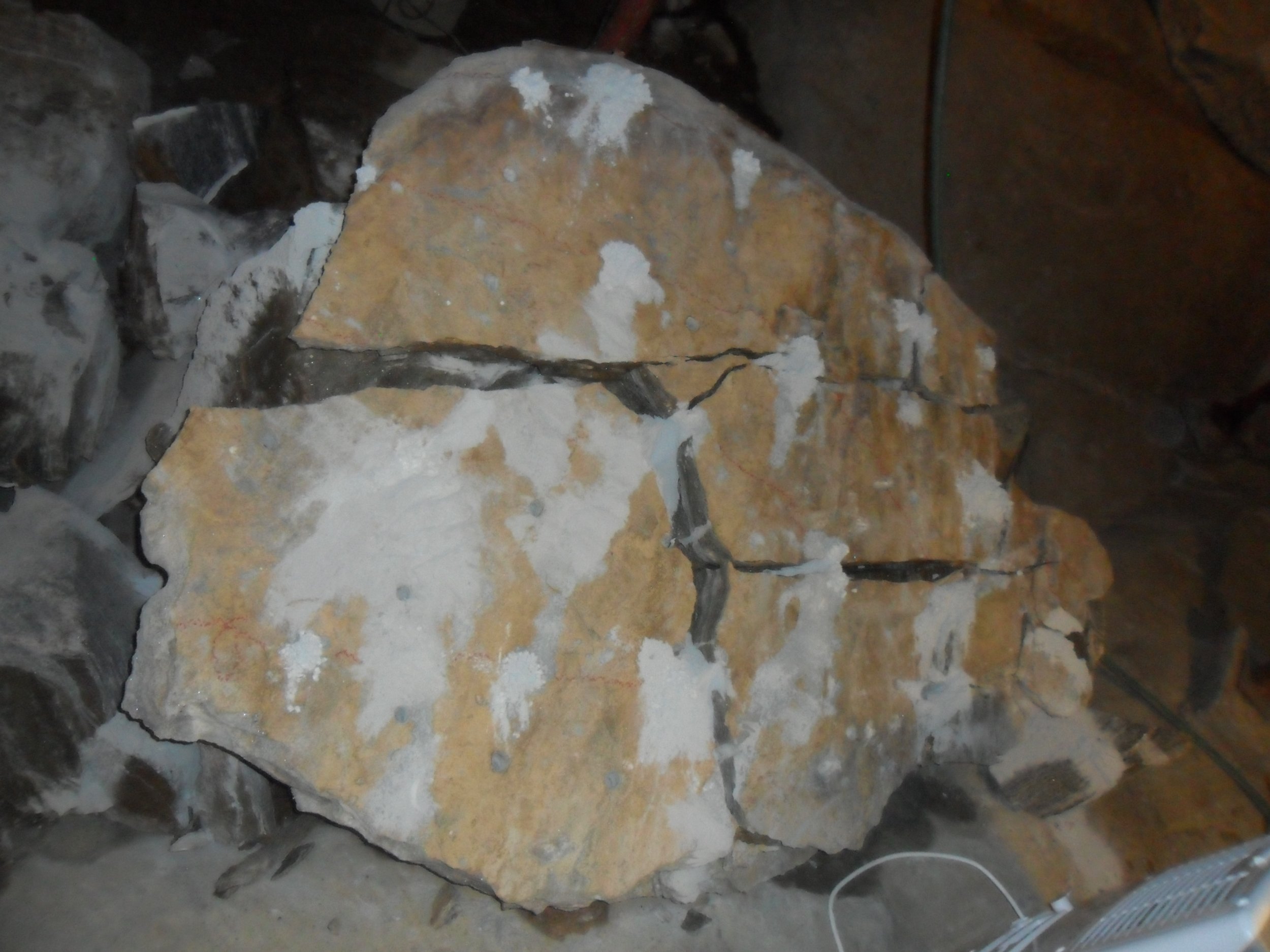 Basement Boulders Gone After 25 Years