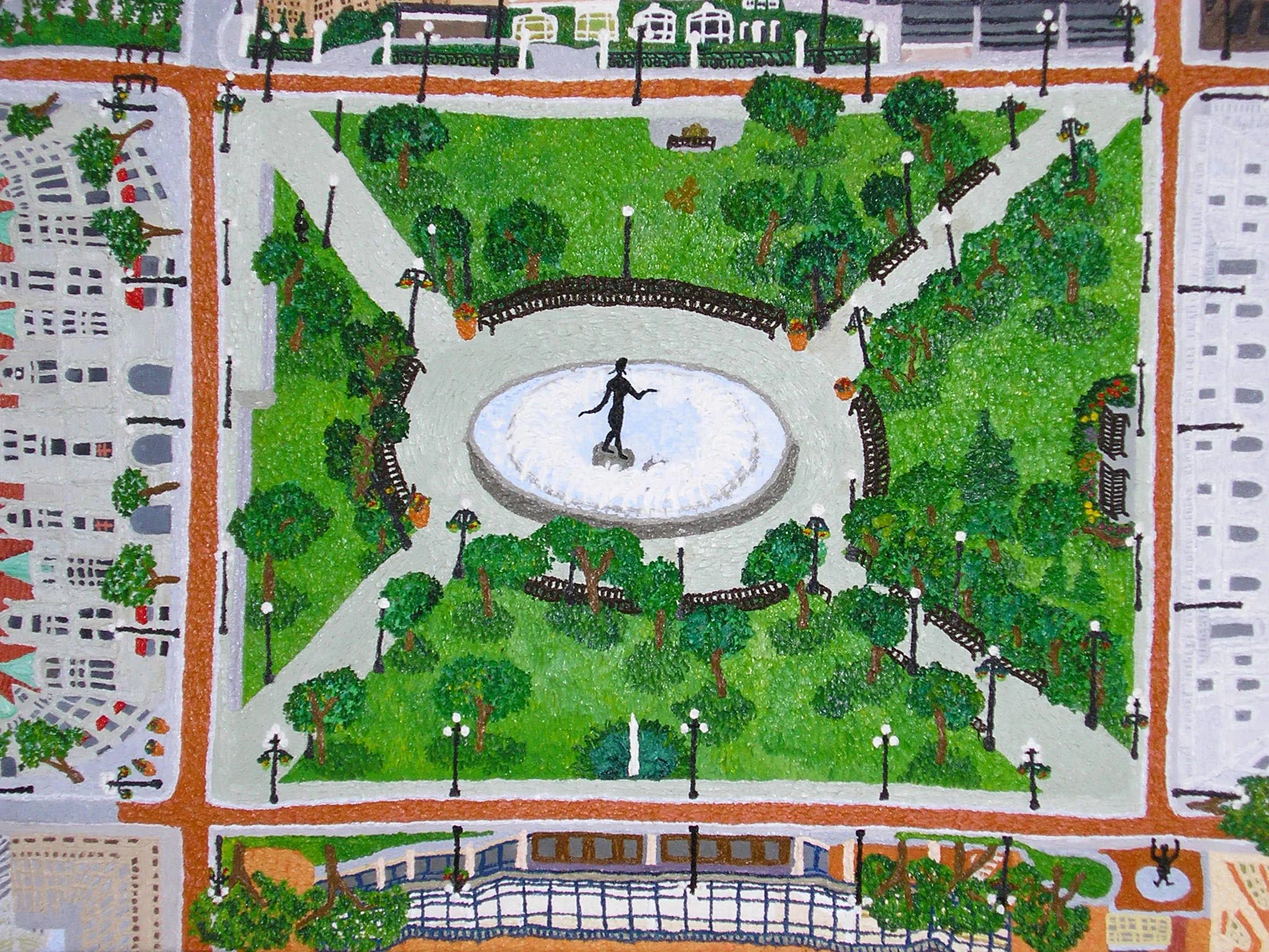Rice Park. Saint Paul MN