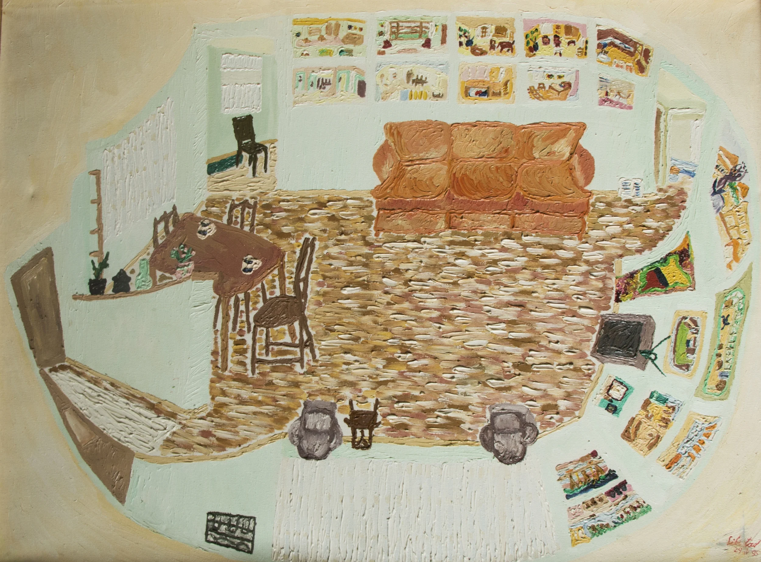 The Round Living room