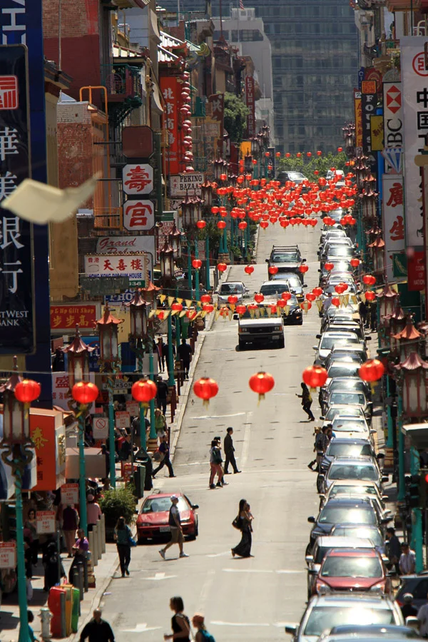   San Francisco  • The vibrant Chinatown neighborhood 