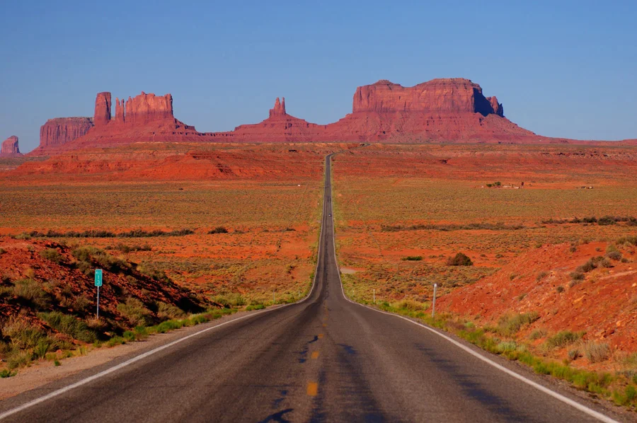 Capitol Reef National Park • Travel along the solitary roads toward a dramatic horizon of red buttes