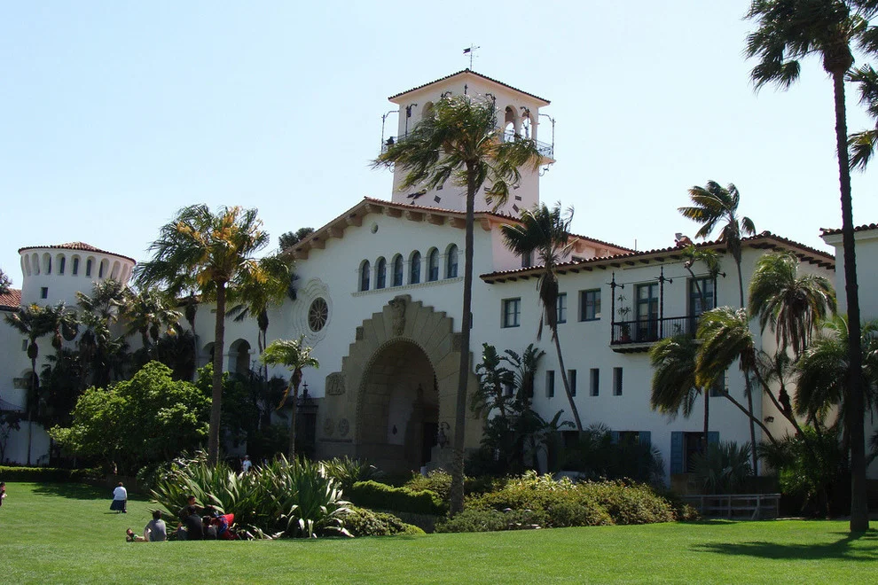 Santa Barbara • Visit the beautiful old Spanish Mission Santa Barbara
