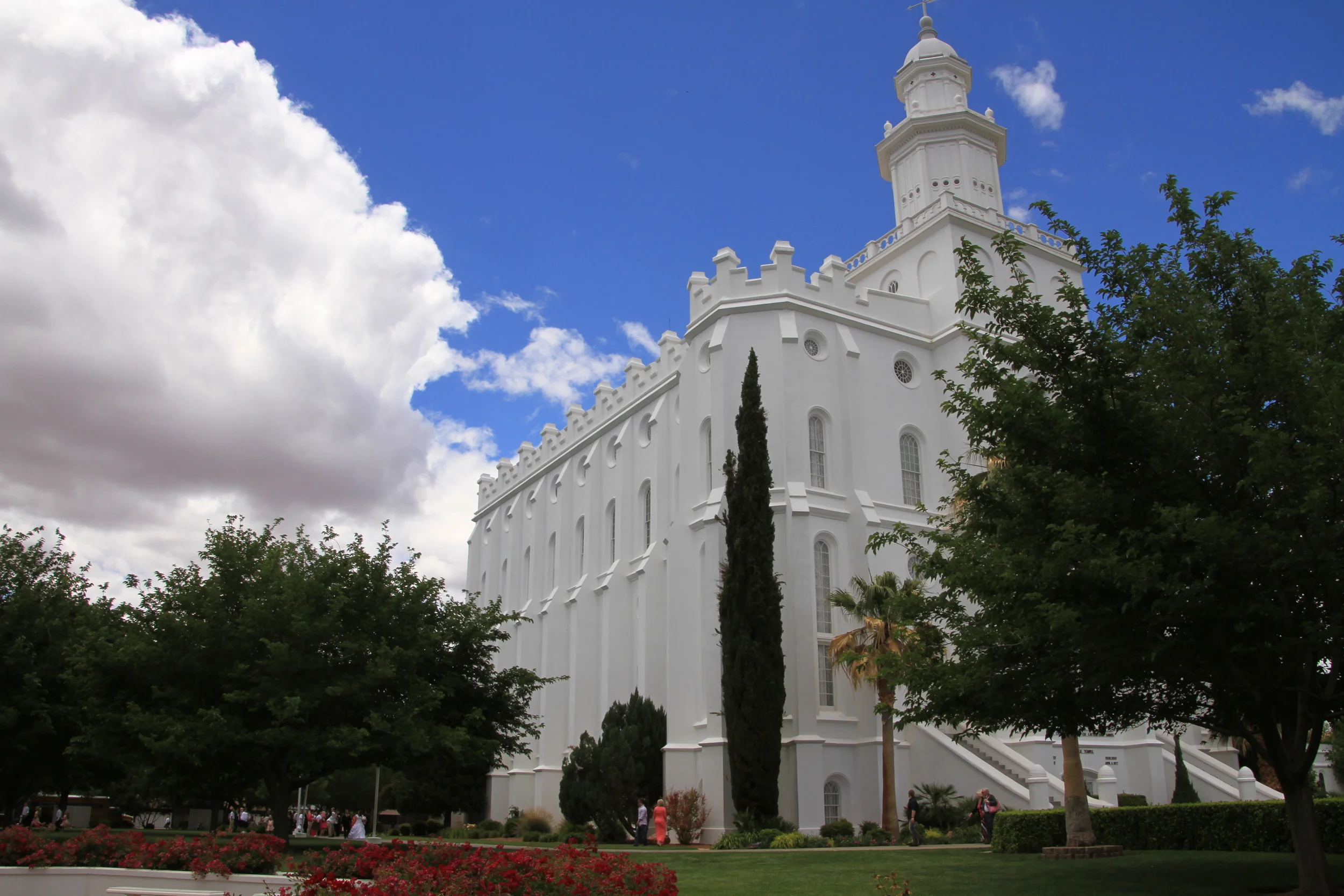 St George • Learn about the history of the Mormon pioneers at the Temple in St George