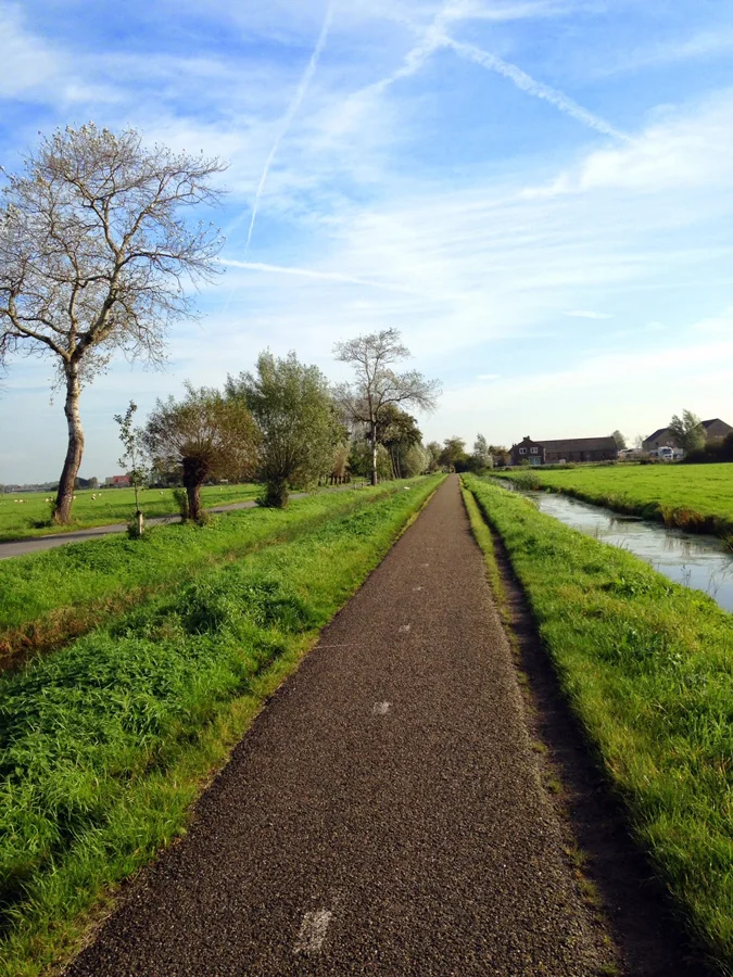 Waterland region• Just outside of Amsterdam, bike-and-wheel along meadows and canals