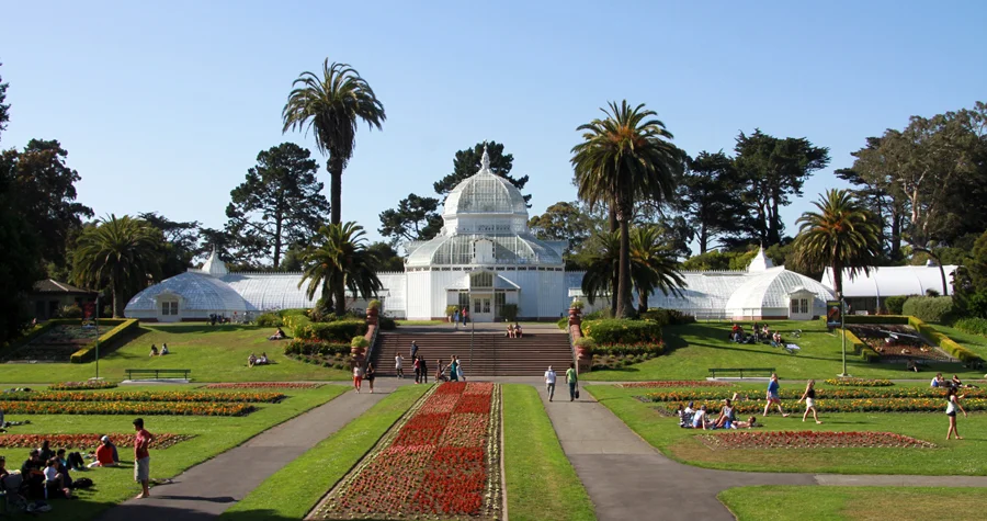   San Francisco&nbsp;•  Conservatory of Flowers in Golden Gate Park 