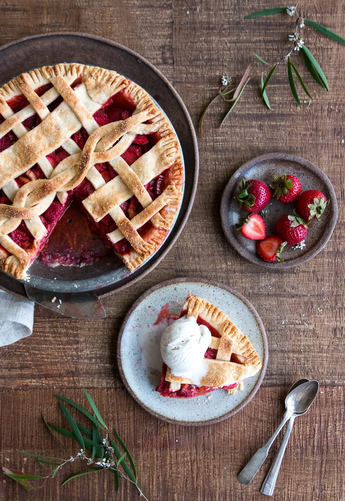 The final pie that we didn't end up eating because we ran out of time! Obviously that meant I needed to make my own. 