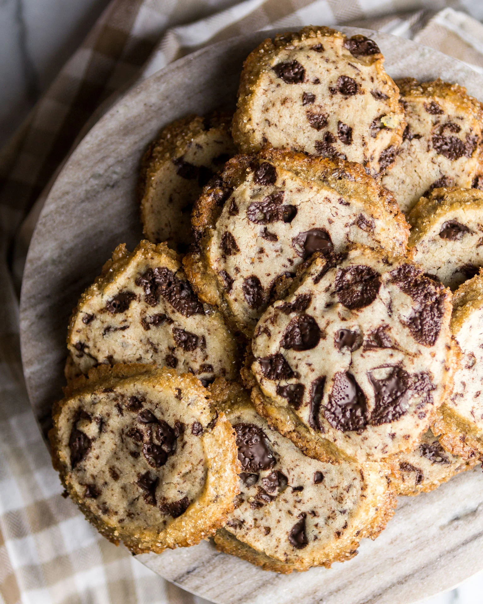 Alison Roman’s Salted Butter and Chocolate Chunk Shortbread — knead