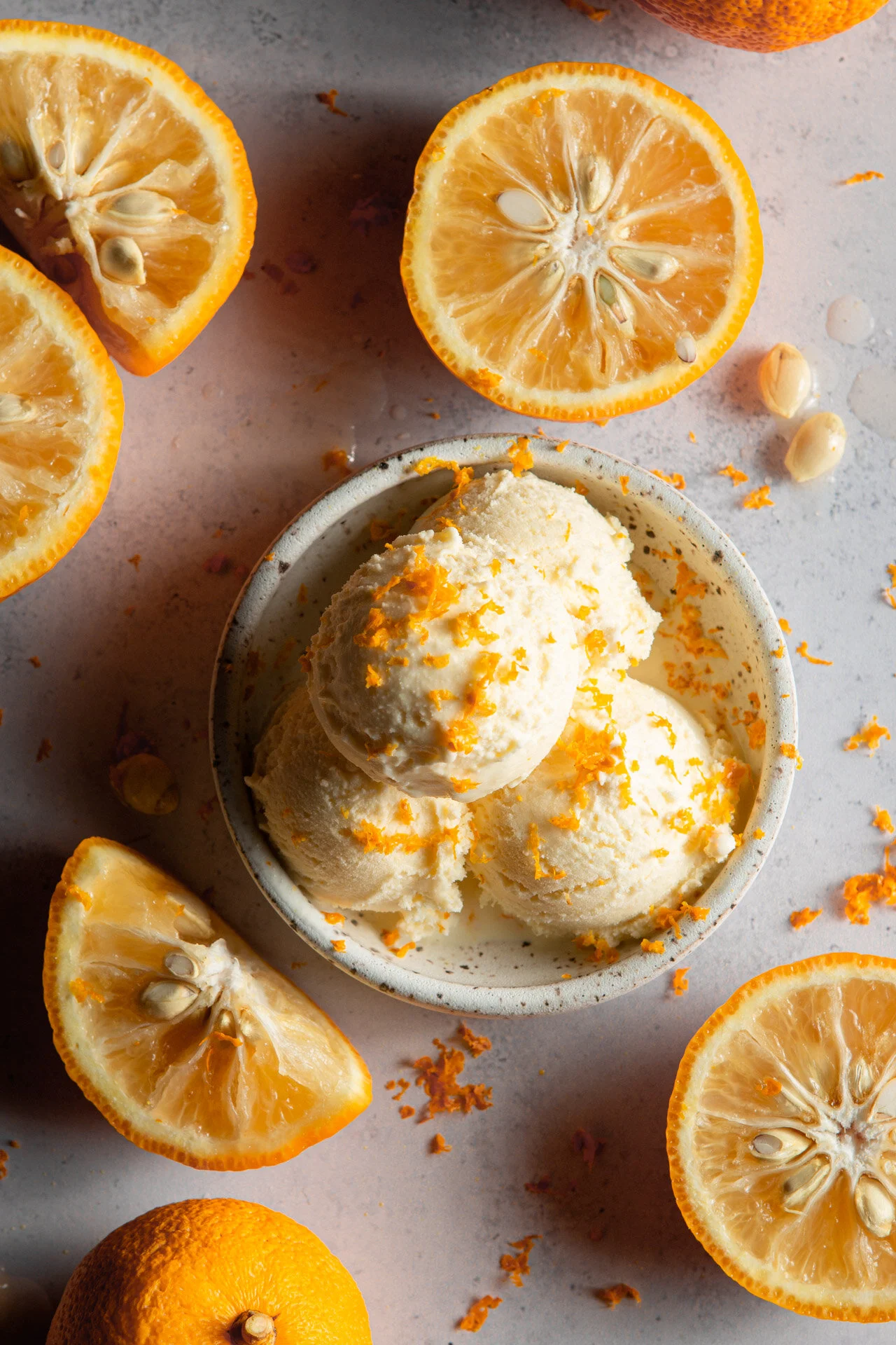 Yuzu Ice Cream Knead Bake Cook 