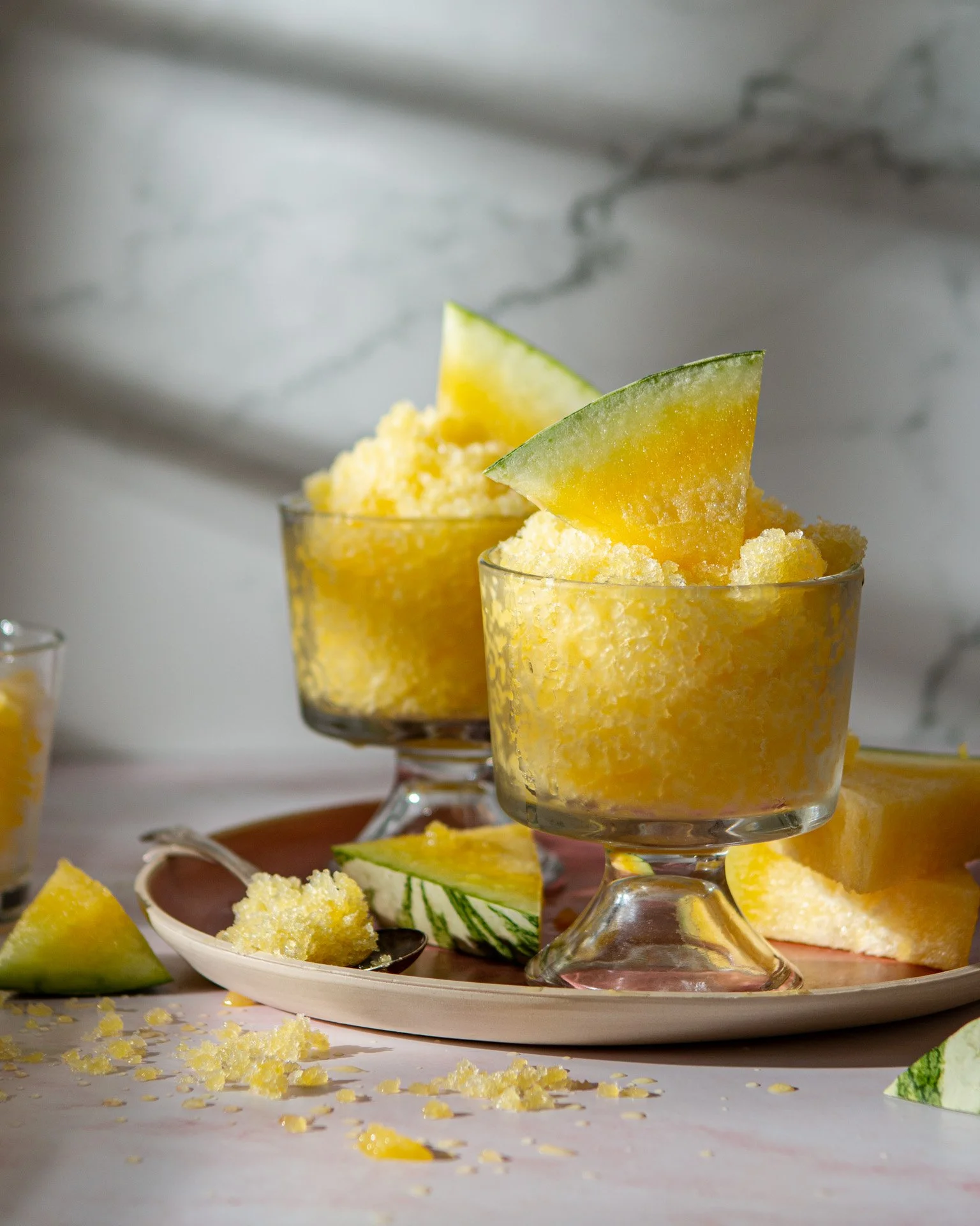 Yellow Watermelon Granita — knead. bake. cook.