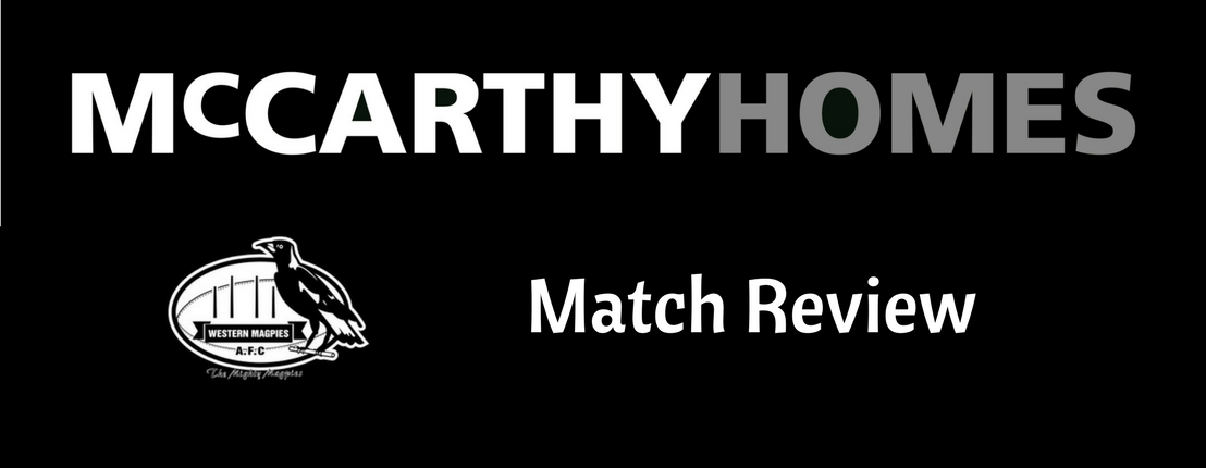 MCCARTHY HOMES MATCH REVIEW - PIES LET ANOTHER ONE SLIP