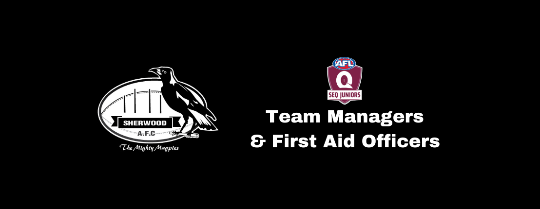 2021 Season - Team Manager &amp; First Aid Officer Nominations