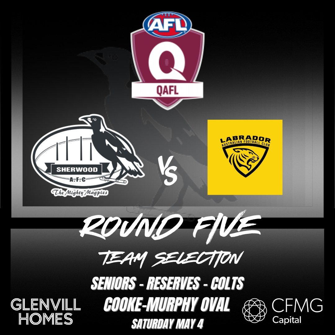 QAFL TEAM SELECTION - LOCKED IN 🔒

The Magpies QAFL Senior team have had a further 5 forced changes this week due to injury and suspension. but are able to welcome back Dylan Nelson and Connor Bulley to the Senior side after a weeks absence, while K