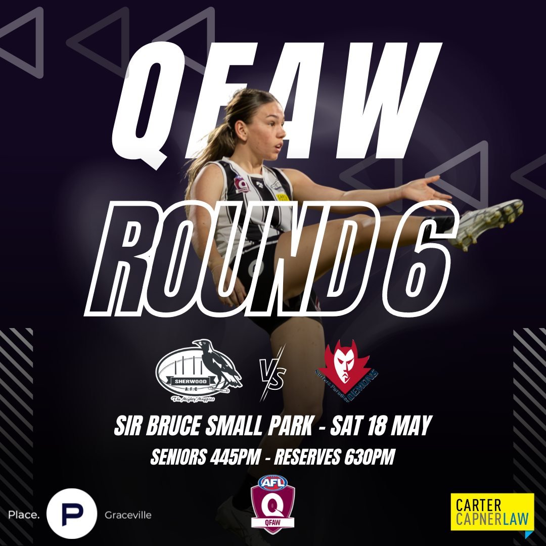 MAGPIES HEAD SOUTH TO TAKE ON DEMONS 🏁

The Senior women hit the road for just the 2nd time in season 2024, this time on the M1 to the Gold Coast to take on Surfers Paradise in a key match up to maintain contact with the Top 2.

The Magpies are buil