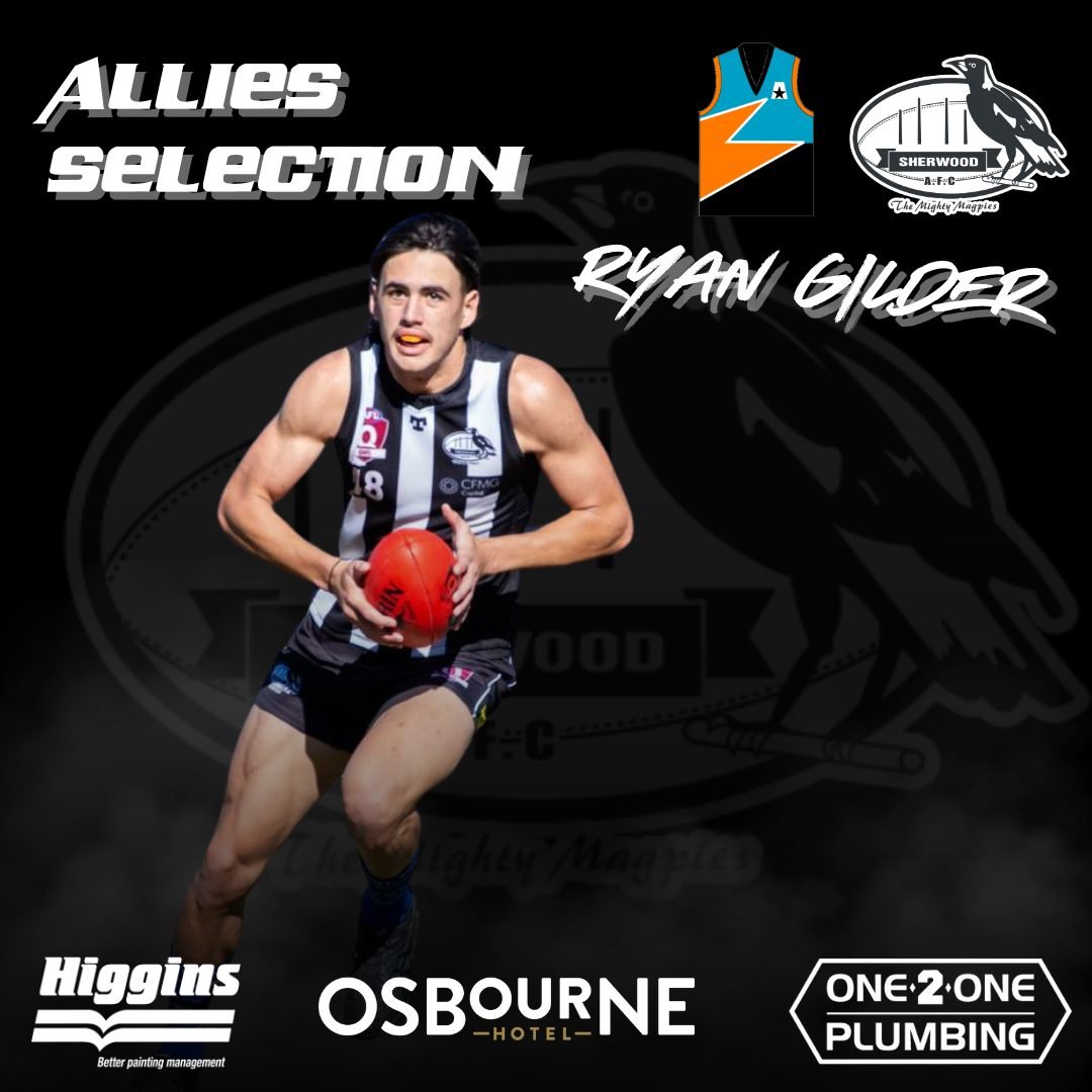GILDER OFF TO NATIONAL CHAMPIONSHIPS ✅

The Magpies are thrilled to confirm yet another Allies representative from Sherwood as Ryan Gilder gains selection in the 2024 squad.

Ryan has been representing the Brisbane Lions Adademy for several years now