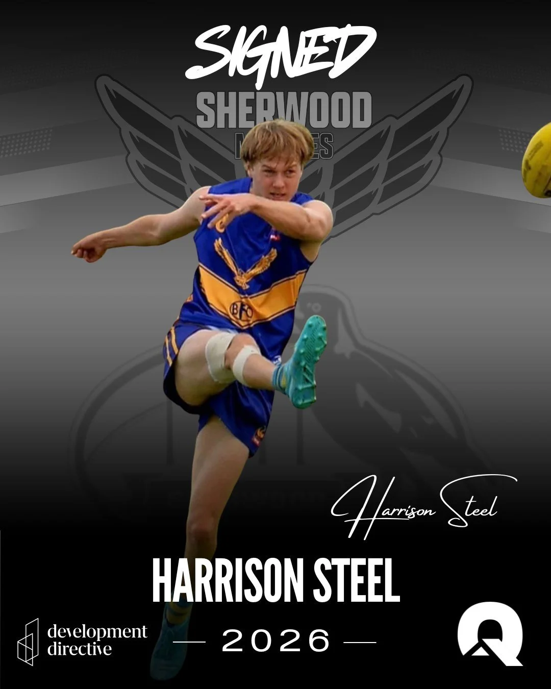 MAGPIES STEAL ANOTHER HARRISON 🔓

Nicknames will be getting creative, as we head further into double digits with yet another Harrison joining the Magpies 😅

This time it is 20 year old Harrison Steel from 2025 Premiers Brigades Hawks in Geraldton. 
