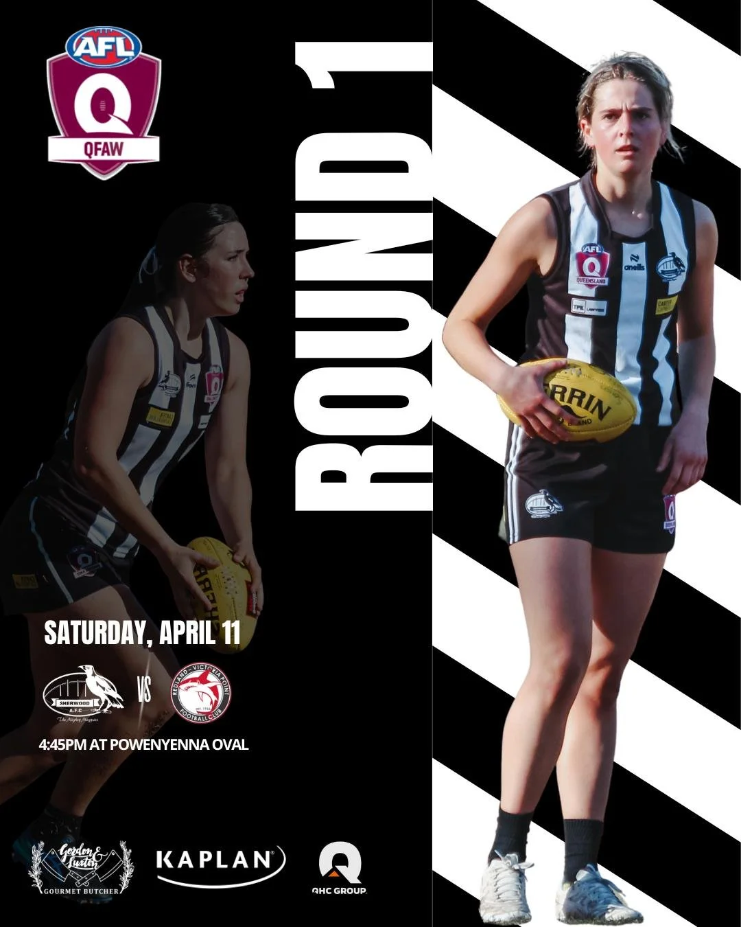 QFAW Round 1* - Excitement building ✅

Our Senior Women's team will play their first  fixture this weekend, hosting competition newcomers Redland Victoria Point Sharks capping a full super Saturday of footy against RVP in QAFL and QFAW.

*Whilst not 