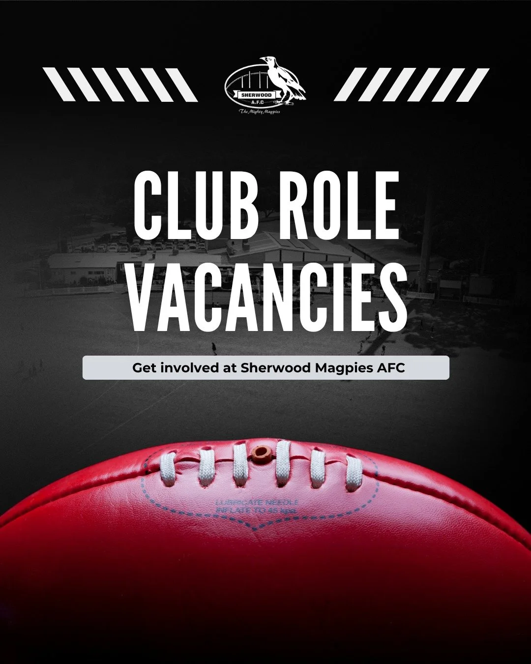 📣 CLUB VOLUNTEER ROLES AVAILABLE 📣

We still have a number of exciting volunteer roles up for grabs at the Sherwood Magpies and we'd love to have you on board!

If you've been thinking about getting involved in your local community, now is the time