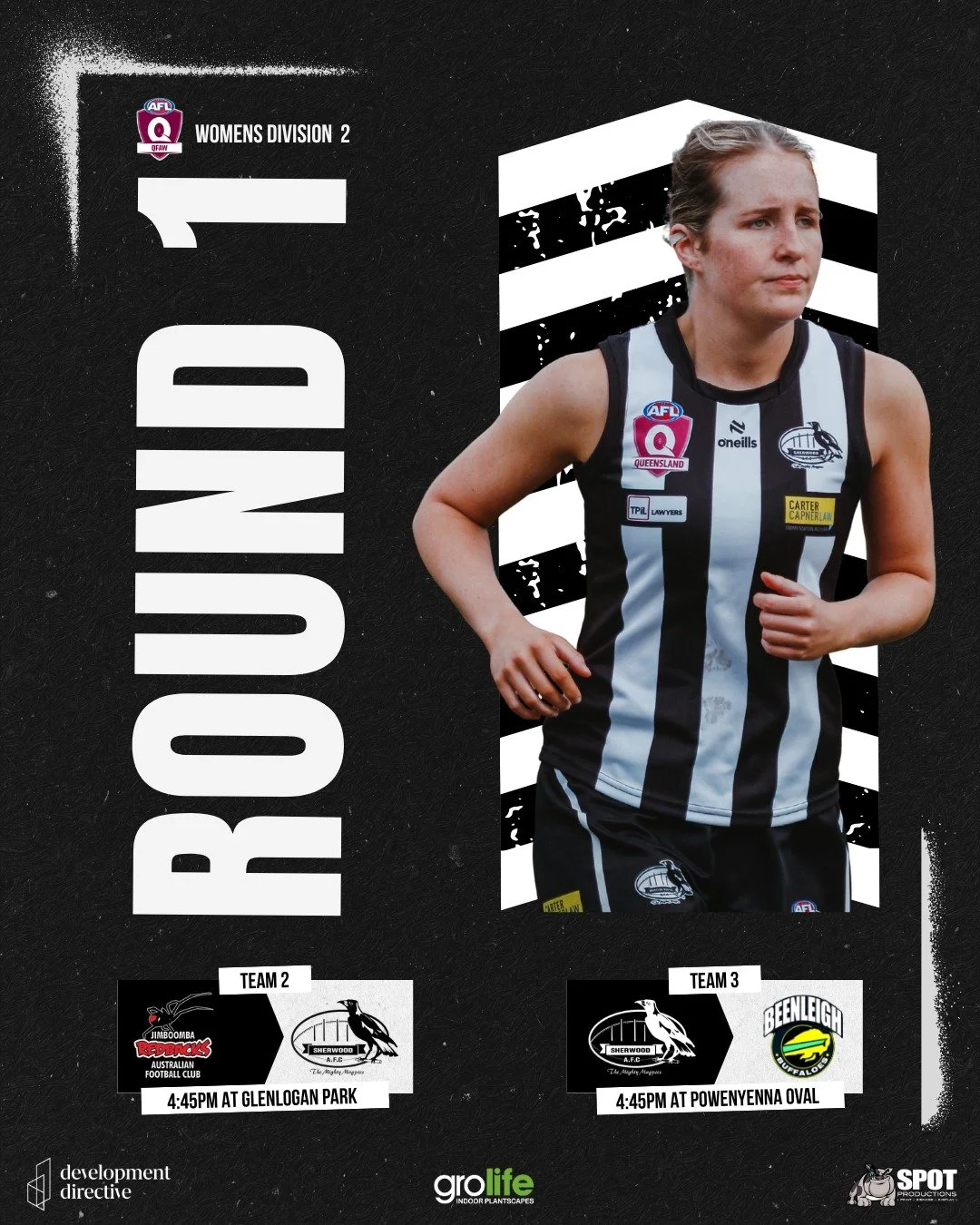 🚨 QFAW Division 2 - Round 1 🚨

ITS TIME! Our Women's Division 2 sides are kicking off their 2026 season this weekend. Come down, get loud and let's make it a great start to the year! 🐦&zwj;⬛🔥

📅 Saturday, May 2nd
⏰ 4:45pm
📍 Team 2 - Away at Gle
